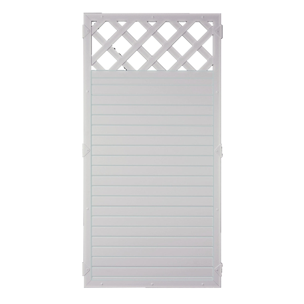 LIGHTLINE KS-Zaun Ranki 
90 x 180 cm
Füllung weiß / Rahmen weiß