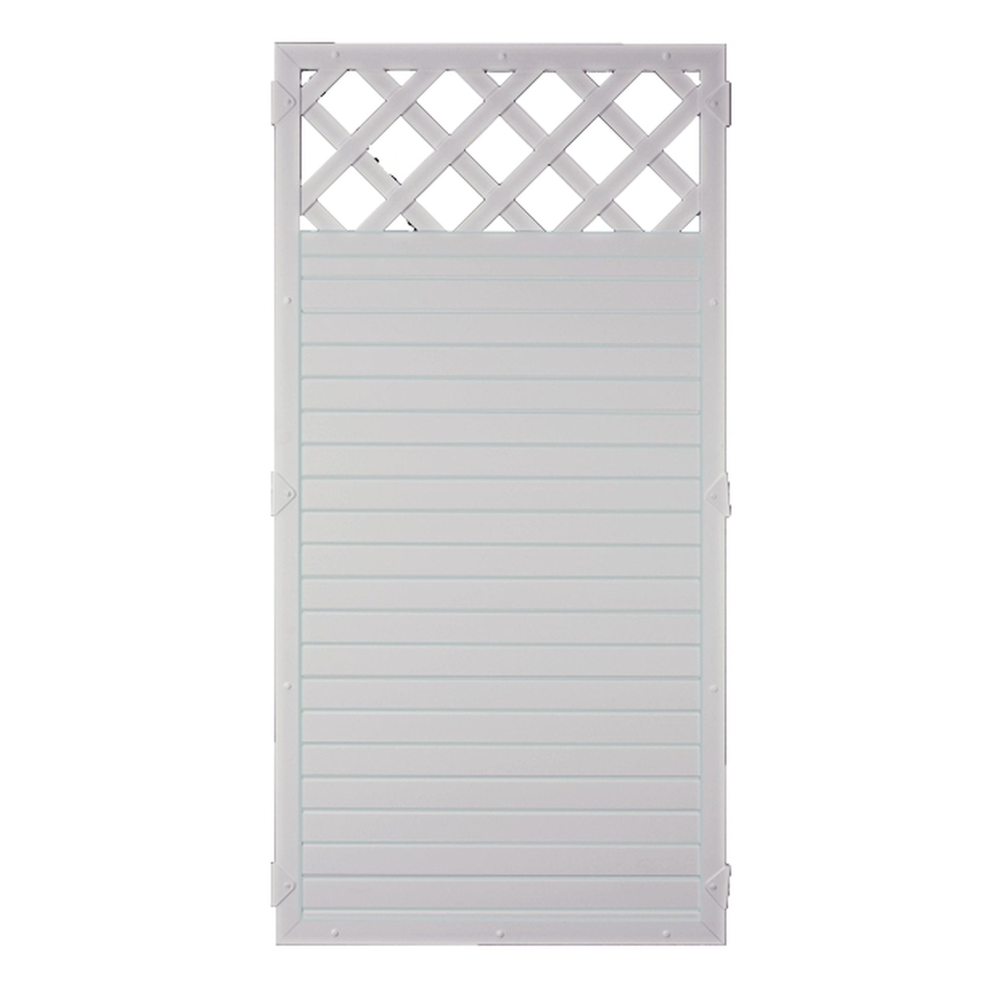 LIGHTLINE KS-Zaun Ranki 
90 x 180 cm
Füllung weiß / Rahmen weiß