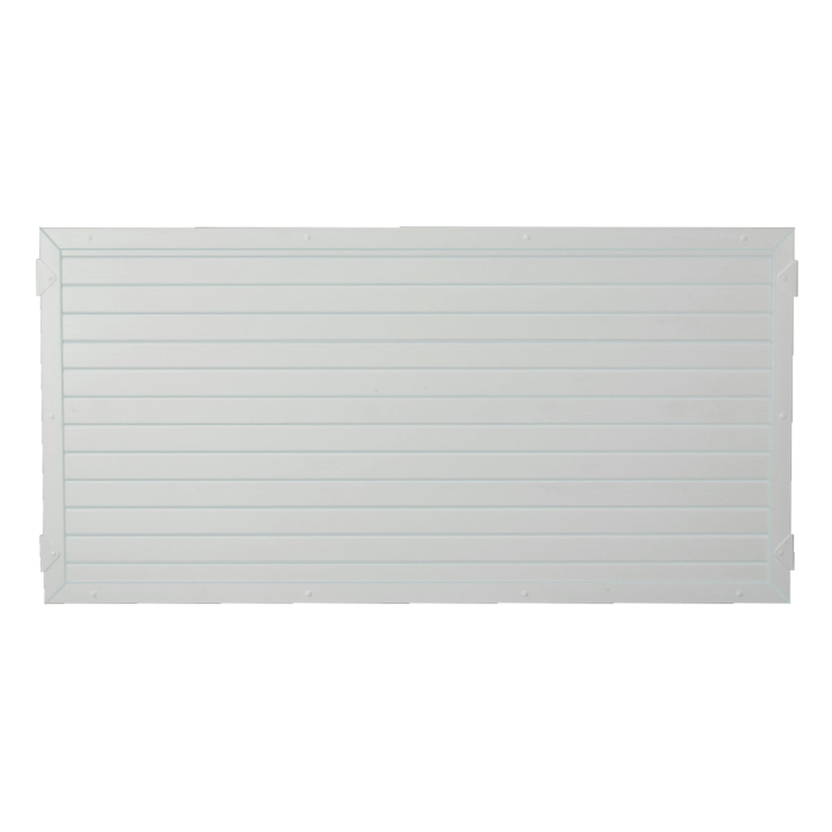 LIGHTLINE KS-Zaunelement
180 x 90 cm
Füllung weiß / Rahmen weiß
