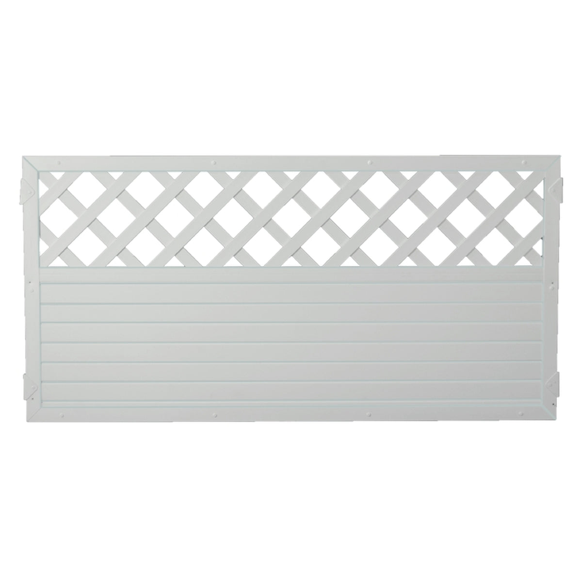 LIGHTLINE KS-Zaun Ranki
180 x 90 cm
Füllung weiß / Rahmen weiß