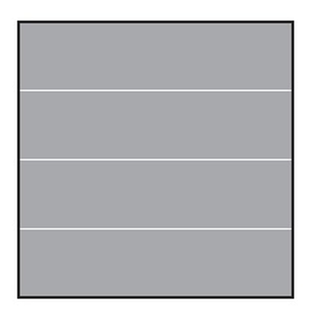 VETRO Glasscheibe
B 1200 x H 1200 mm
Streifen-Dekor 82, satiniert
#68203