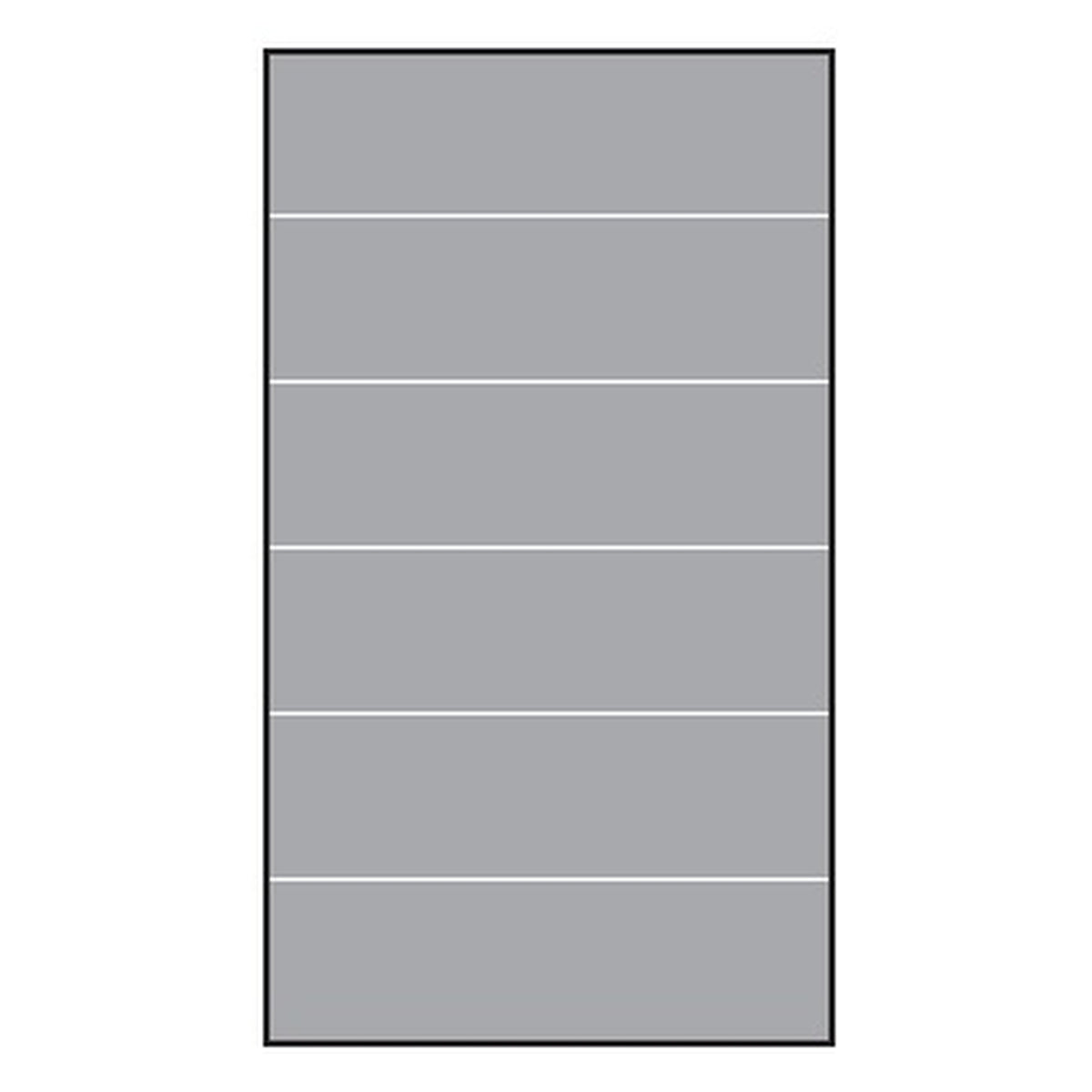 VETRO Glasscheibe
B 1030 x H 1800 mm
Streifen-Dekor 82, satiniert
#68205