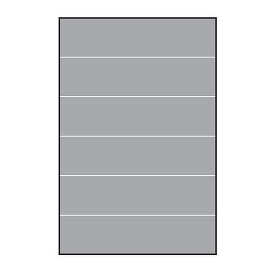 VETRO Glasscheibe
B 1200 x H 1800 mm
Streifen-Dekor 82, satiniert
#68206