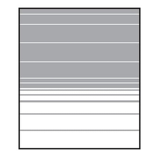 VETRO Glasscheibe
B 1030 x H 1200 mm
Streifen-Dekor 83, satiniert
#68302