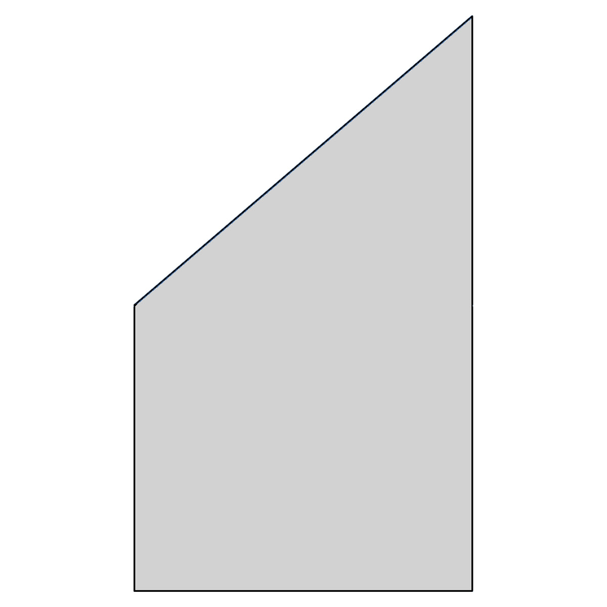 RUDE-Serie Systemglas Ecke links
B1030 x H1740/870 x T8 mm
Vollflächen-Dekor 84