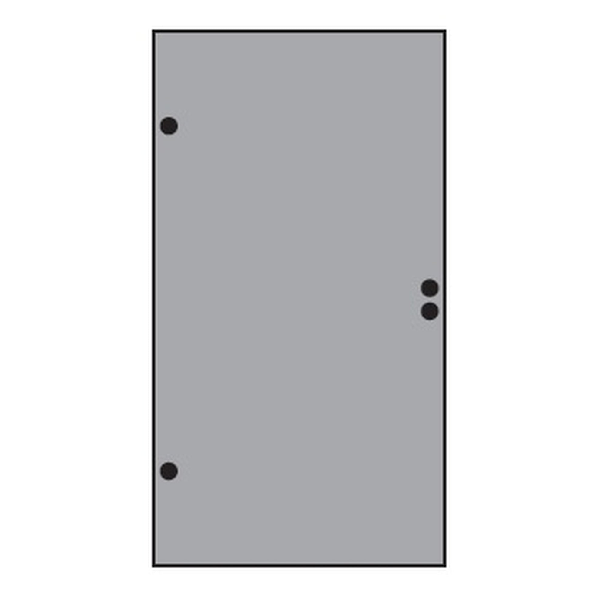 VETRO TÜR-Glasscheibe 
987 x 1800 mm, DIN Links
Vollflächen Dekor 84 satiniert
#68412