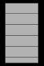 VETRO Glasscheibe Anfertigung
20-120 x 90-180 cm
Streifen Dekor 82, satiniert
#68207
