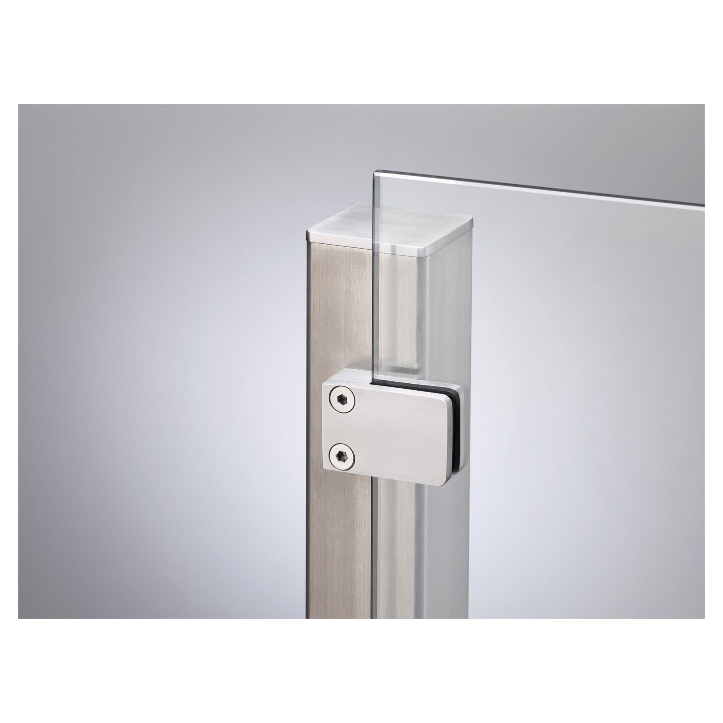 VETRO Anfangspfosten V2A
60/60 x 1270 mm
zum Aufschrauben, Klemmbacken nach rechts
#85038