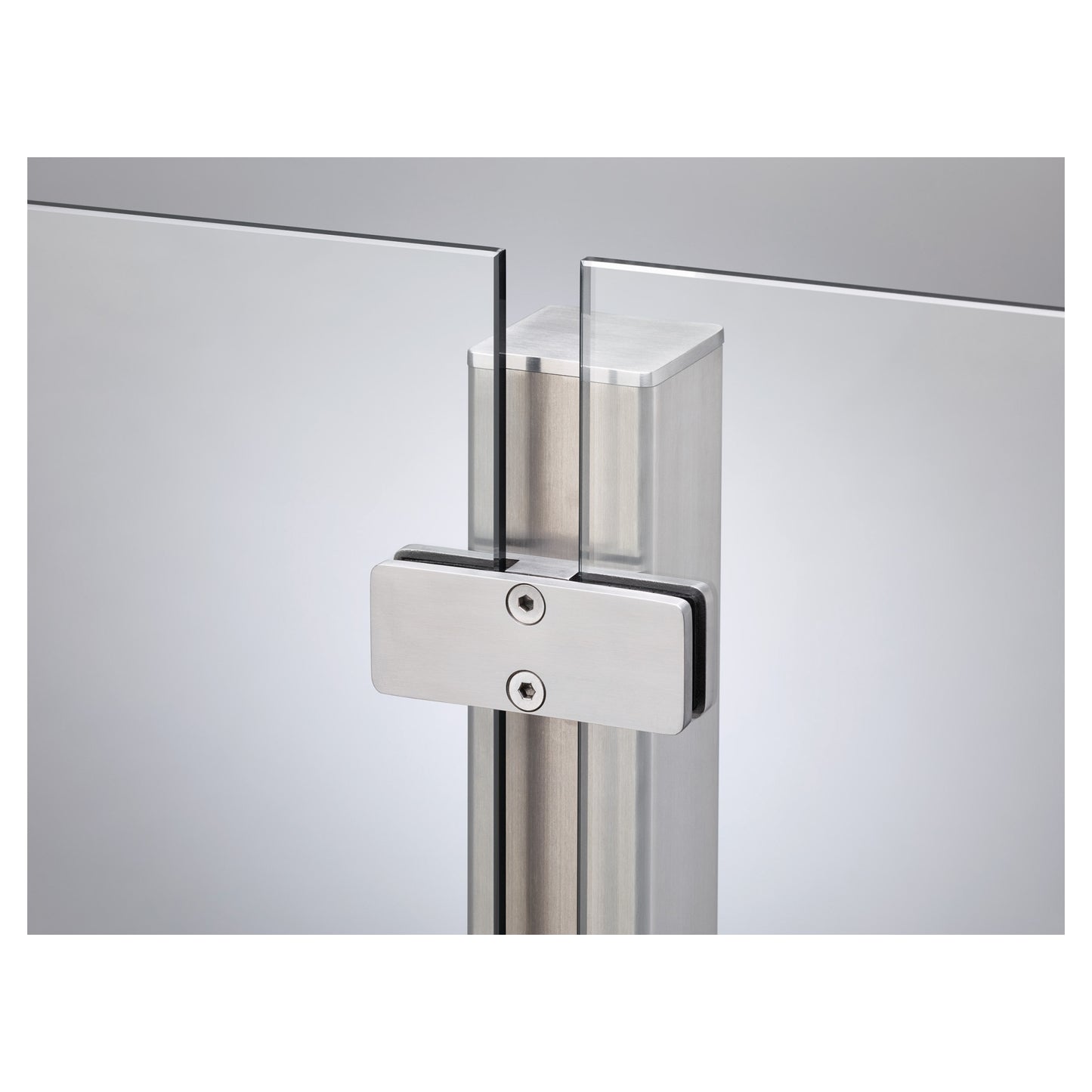 VETRO Mittelpfosten V4A
60/60 x 1570 mm
zum Einbetonieren, Klemmbacken beidseitig
#85066
