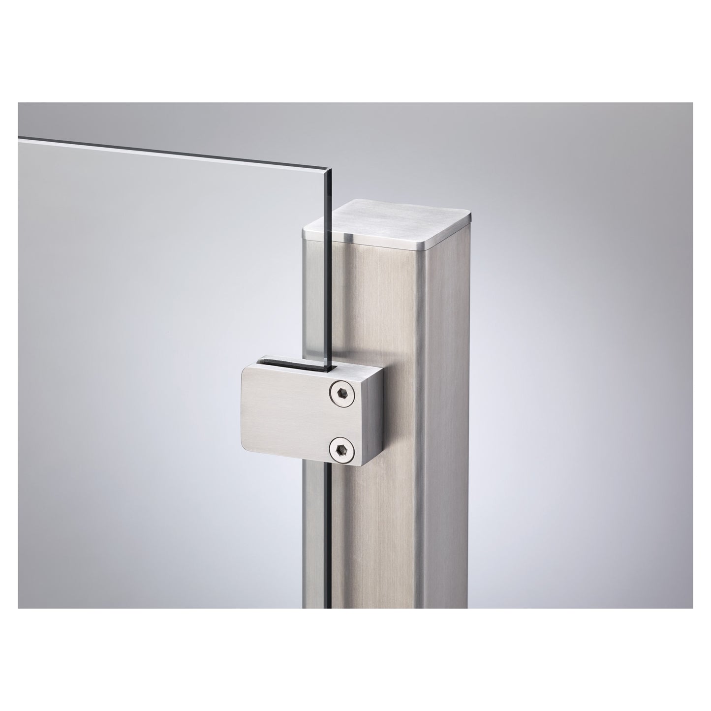 VETRO Endpfosten V4A
60/60 x 1870 mm
zum Aufschrauben, Klemmbacken nach links
#85075