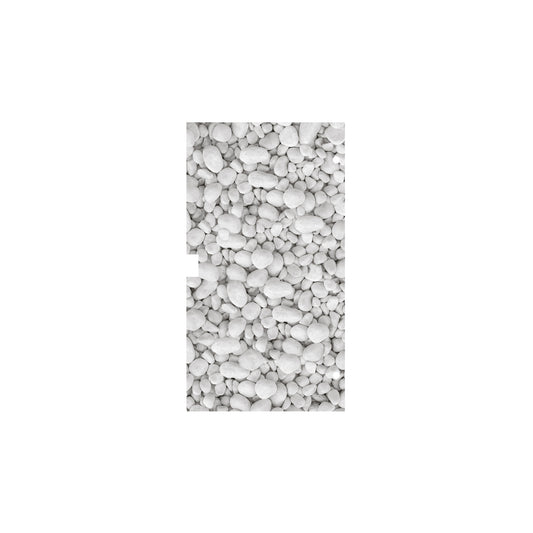 VETRO Glasscheibe KIESEL
B 1030 x H 1800/1200 mm Ecke rechts
Motivdruck Kieselsteine 46/22