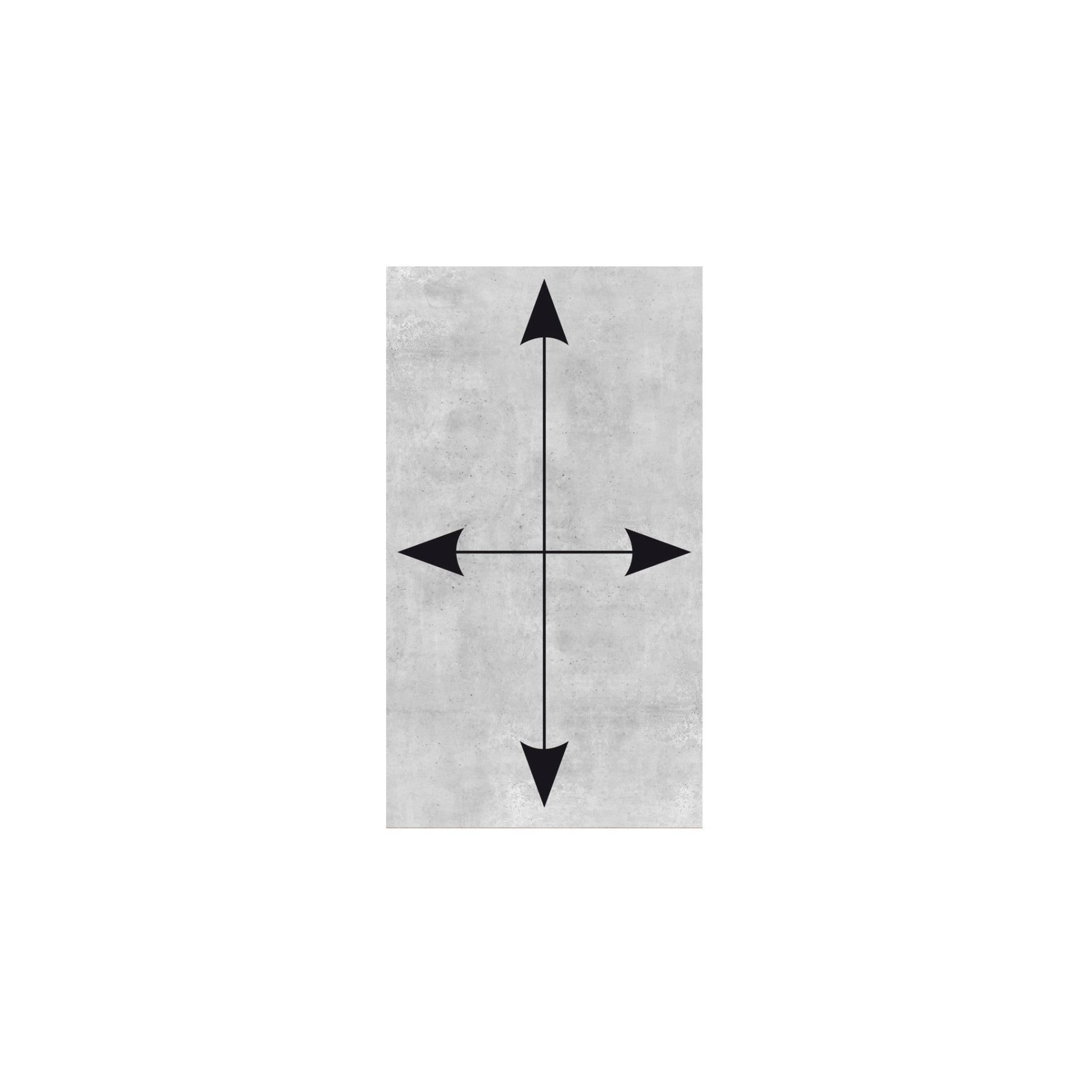 VETRO Glasscheibe BETON
20-120 x 90-180 cm Anfertigung
Motivdruck Beton 46/24