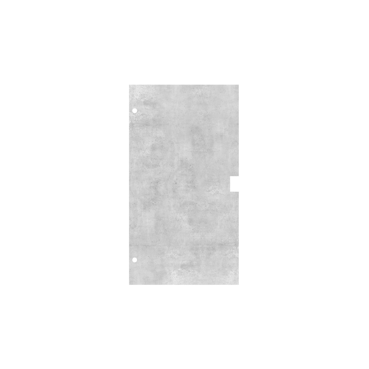 VETRO TÜR-Glasscheibe BETON
987 x 1800 mm, DIN Links
Motivdruck Beton 46/24