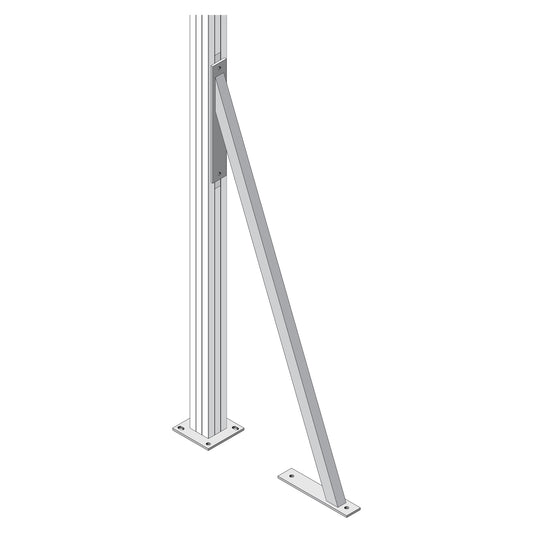 VETRO System-Sturmanker
Länge 1150 mm,
Anthrazit Struktur