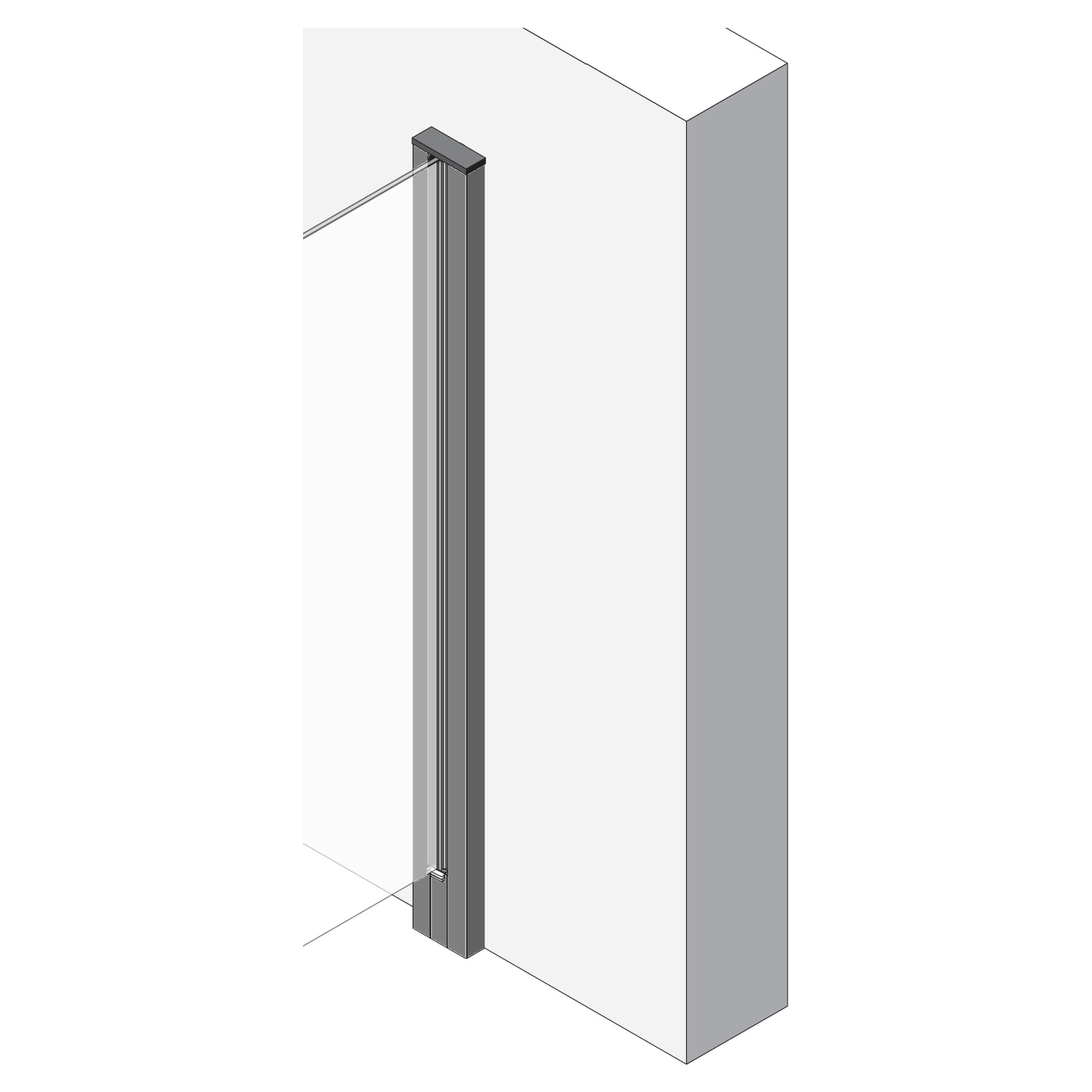 VETRO System-Wandprofil Alu
22,8 x 68 x 1870 mm
Anthrazit Struktur