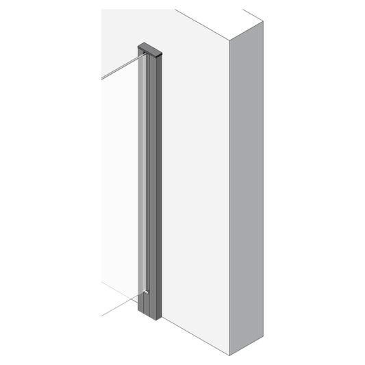 VETRO System-Wandprofil Alu
22,8 x 68 x 1870 mm
Anthrazit Struktur