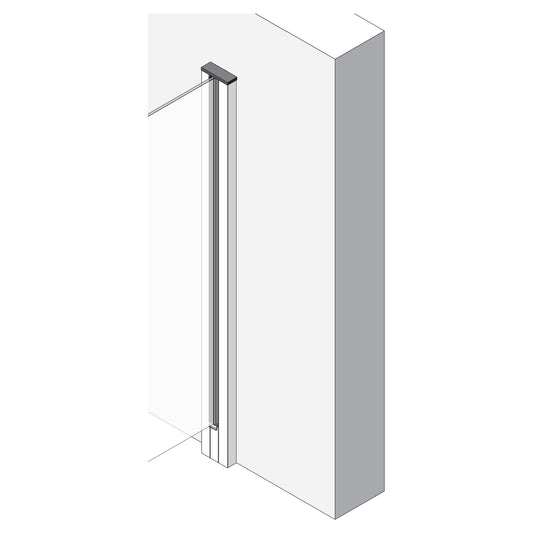 VETRO System-Wandprofil Alu
22,8 x 68 x 1870 mm
Weiß Struktur