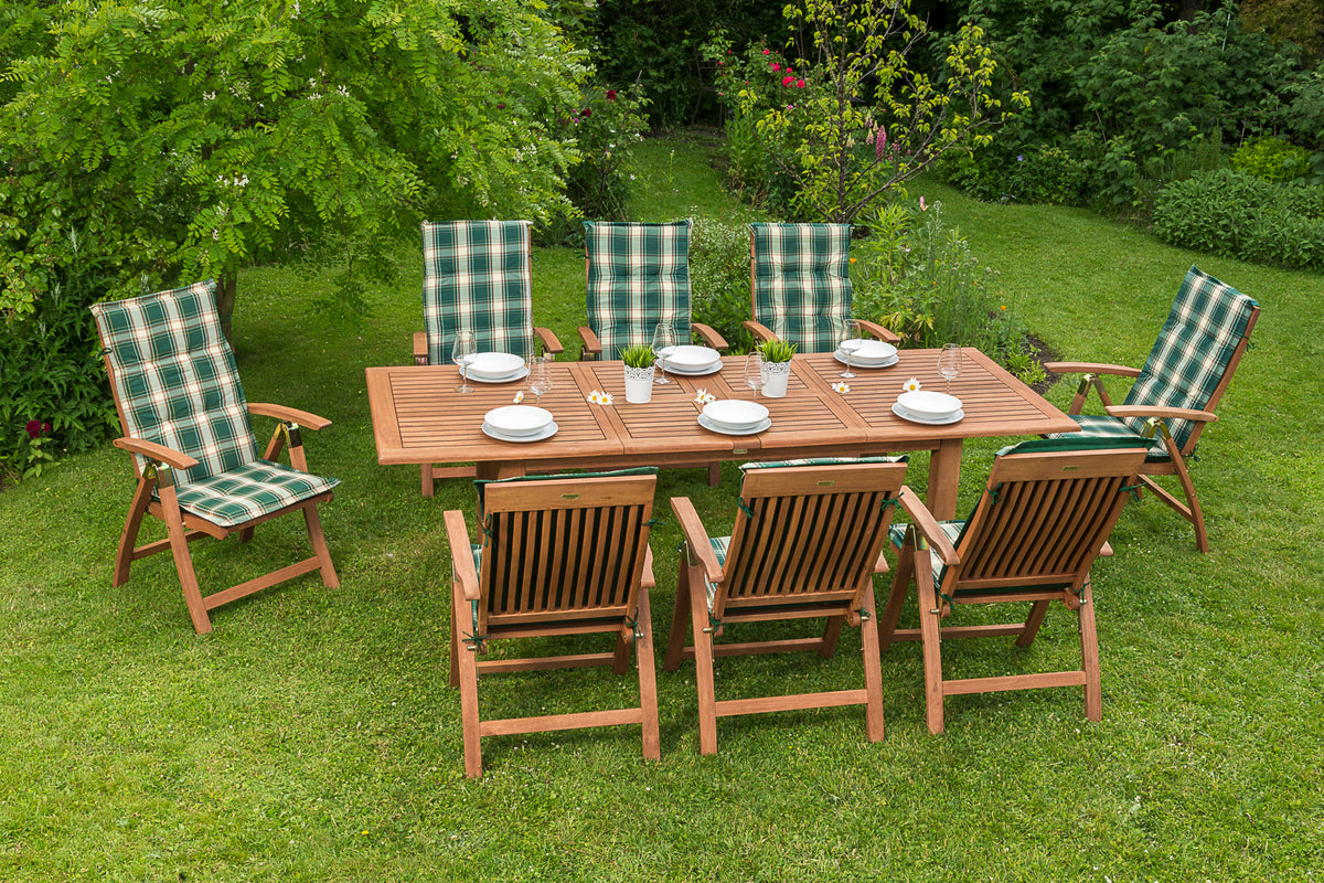 Comodoro Set 17tlg.
Eukalyptusholz