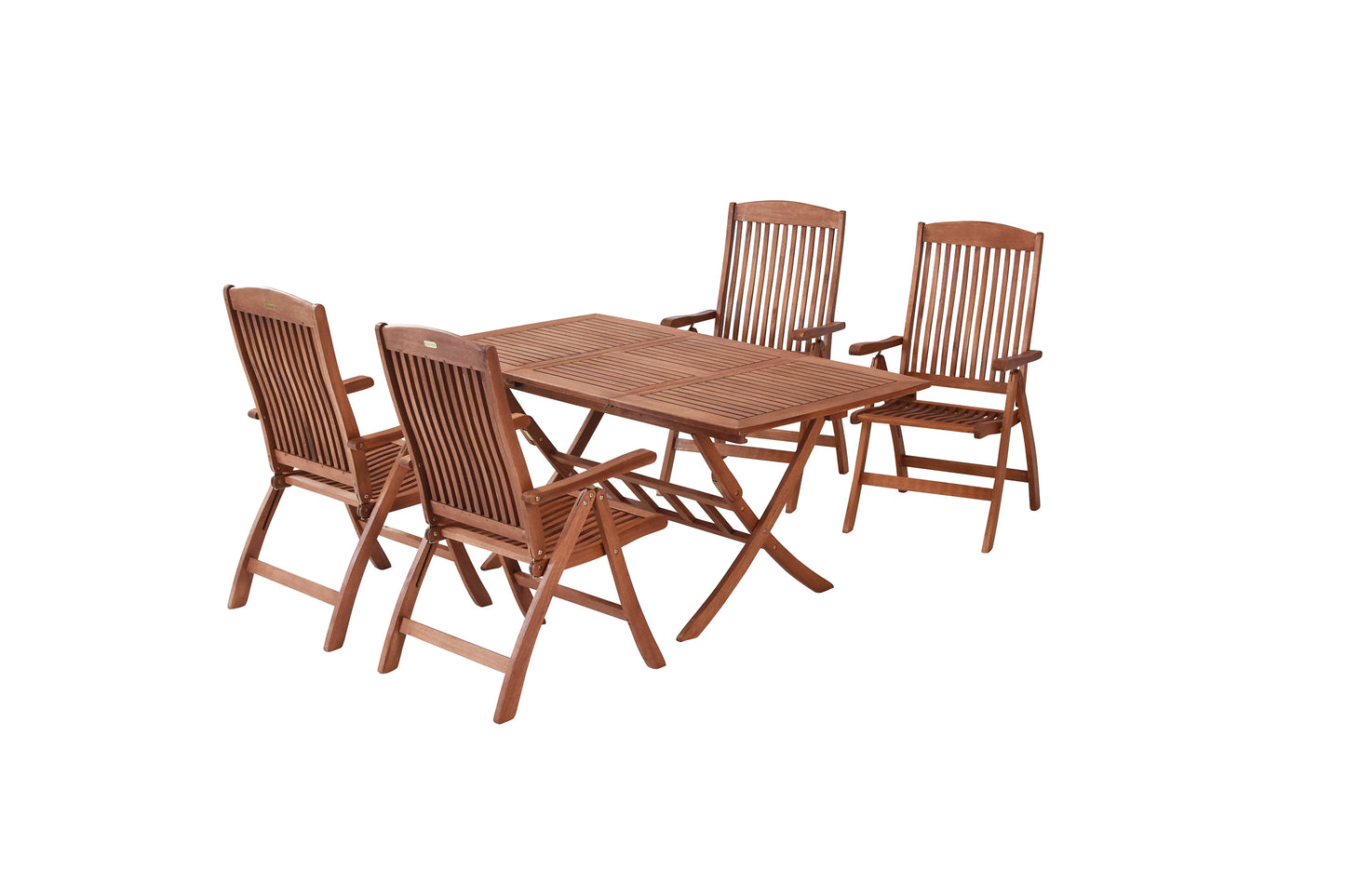 Maracaibo Set 5tlg. 
Eukalyptusholz