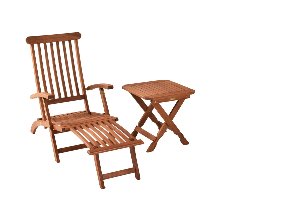 Deckchair Set 2tlg.
Eukalyptusholz