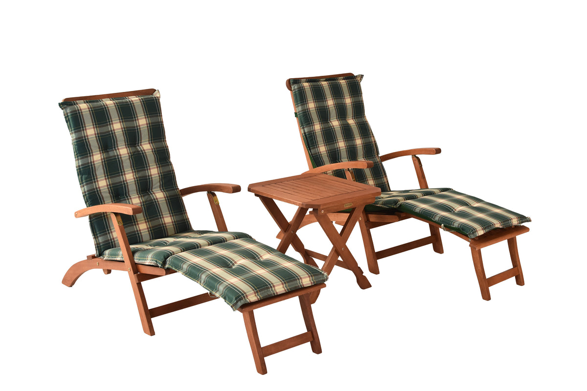 Deckchair Set 5tlg.
Eukalyptusholz