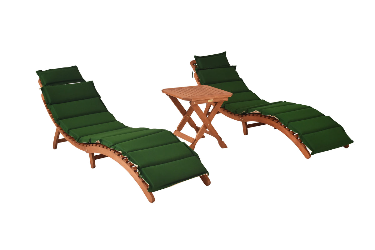 Set Ipanema Liege 5tlg. 
faltbar
Eukalyptusholz