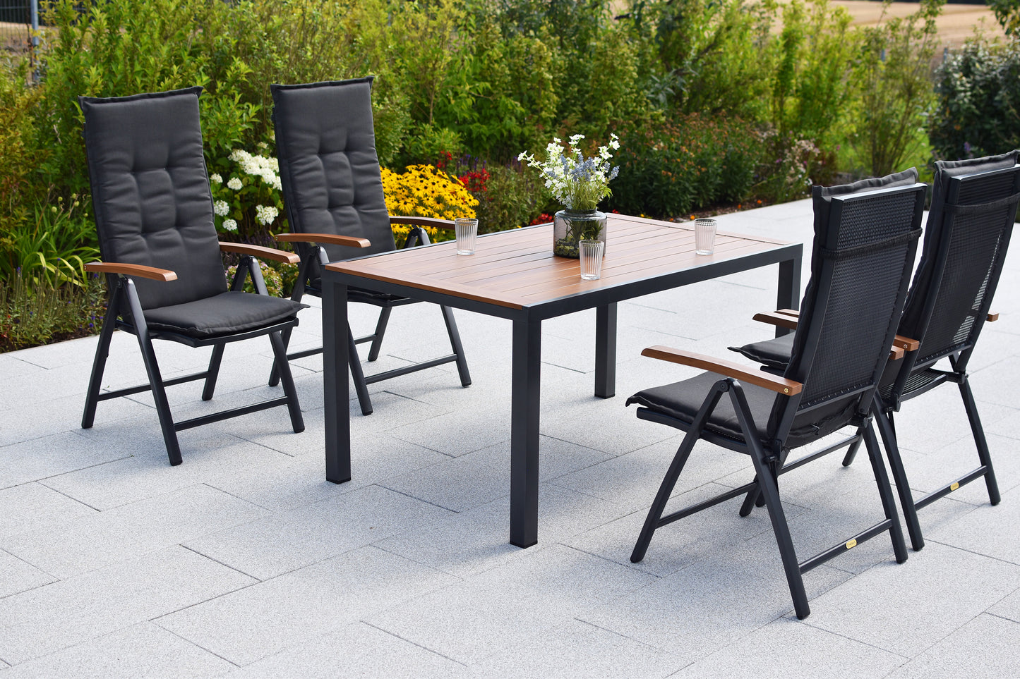 Thasos Set 9tlg.
Aluminium