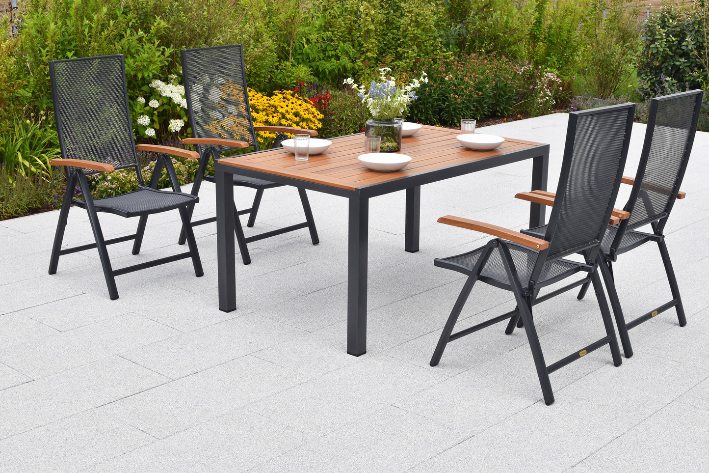 Thasos Set 9tlg.
Aluminium
