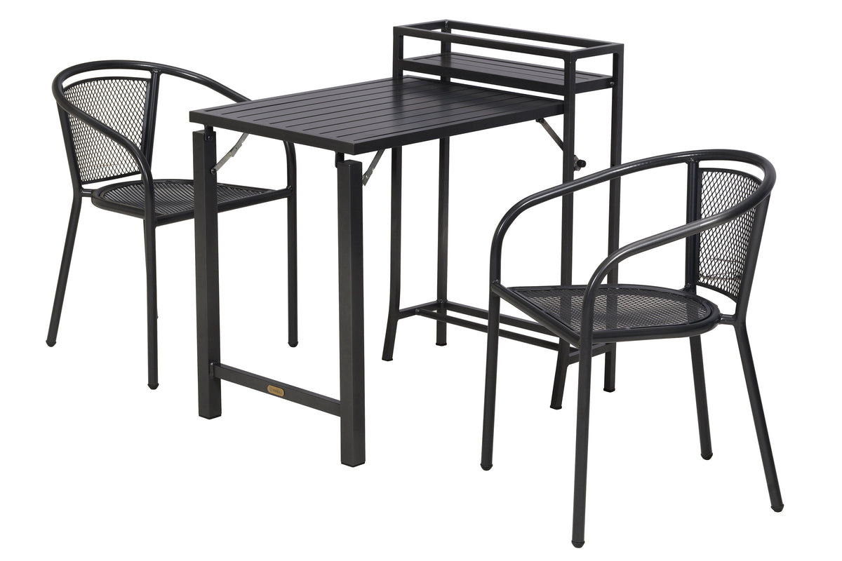 Delos Set 3tlg.
Aluminium