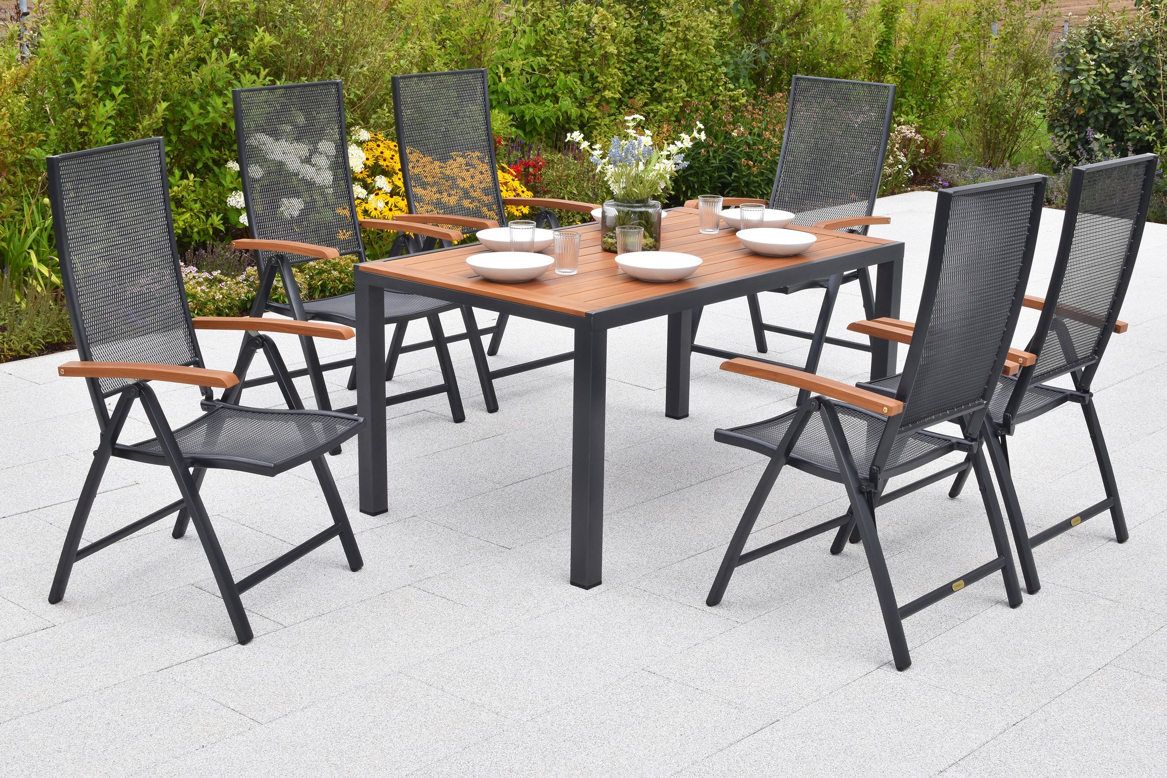 Thasos Set 7tlg.
Aluminium
