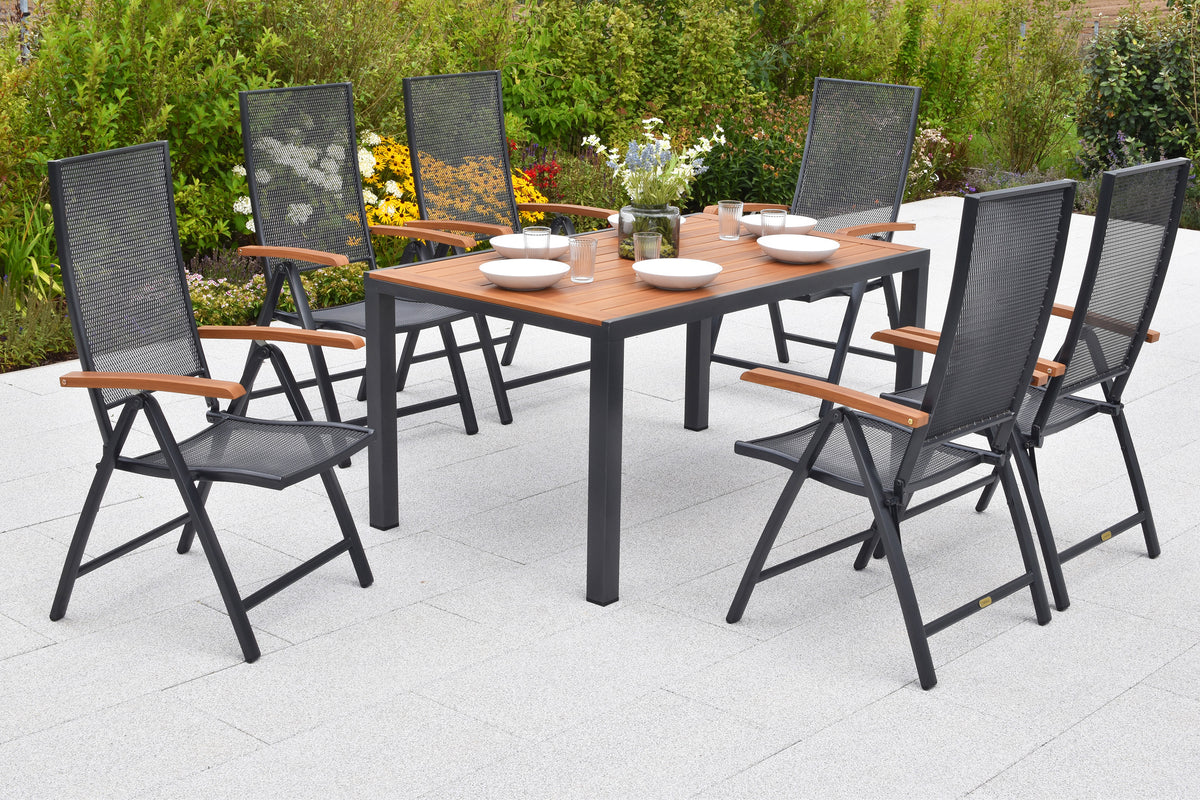 Thasos Set 7tlg.
Aluminium