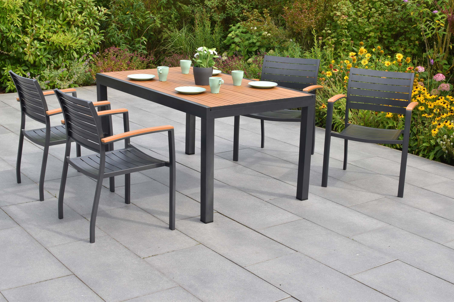 Astros Set 9tlg.
Aluminium/Kunststoff