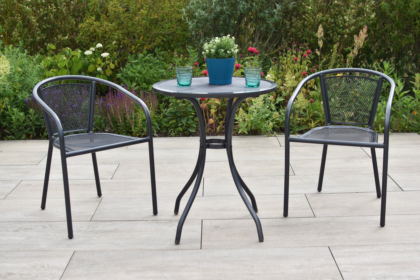 Delos Set 3tlg.
Aluminium