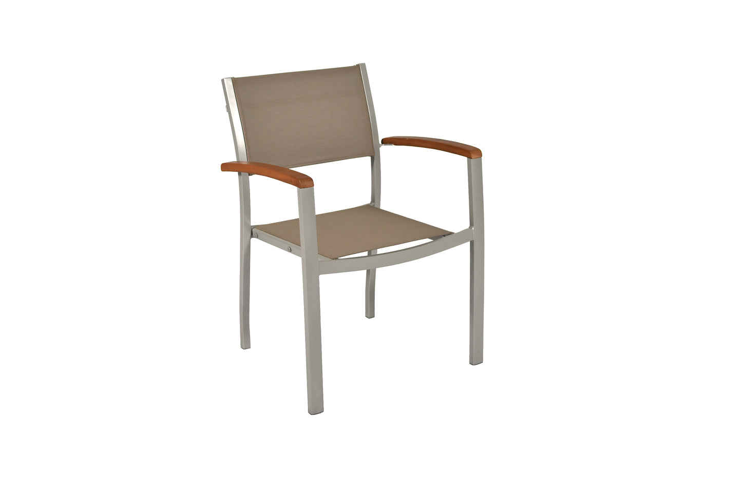 Naxos Stapelsessel
Aluminium/Akazie/Textil
