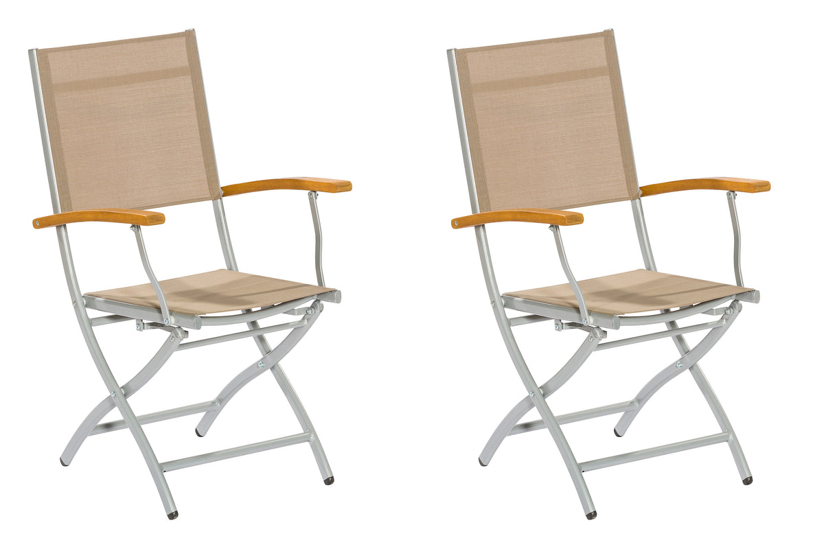 Naxos Klappsessel
Aluminium/Akazie/Textil