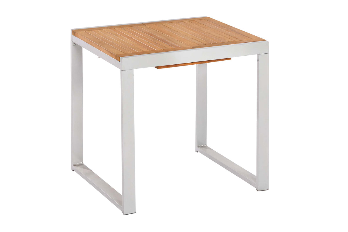 Naxos Set 3tlg.
Aluminium/Textil/Akazie