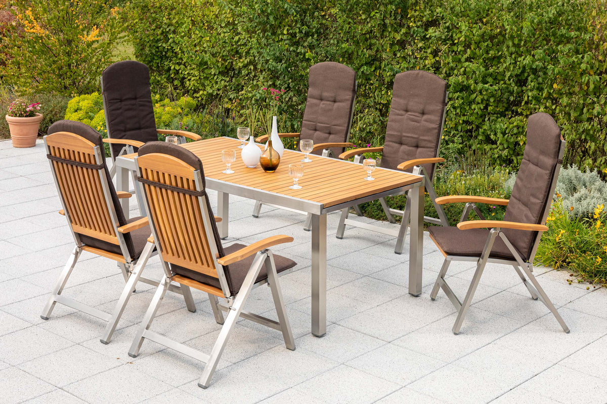 Keros Set 13tlg.
Edelstahl/Akazie