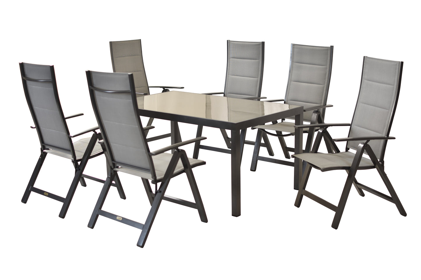 7tlg. Florenz Set
Aluminium/Textil