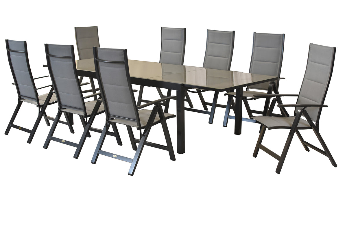 9tlg. Florenz Set
Aluminium/Textil
