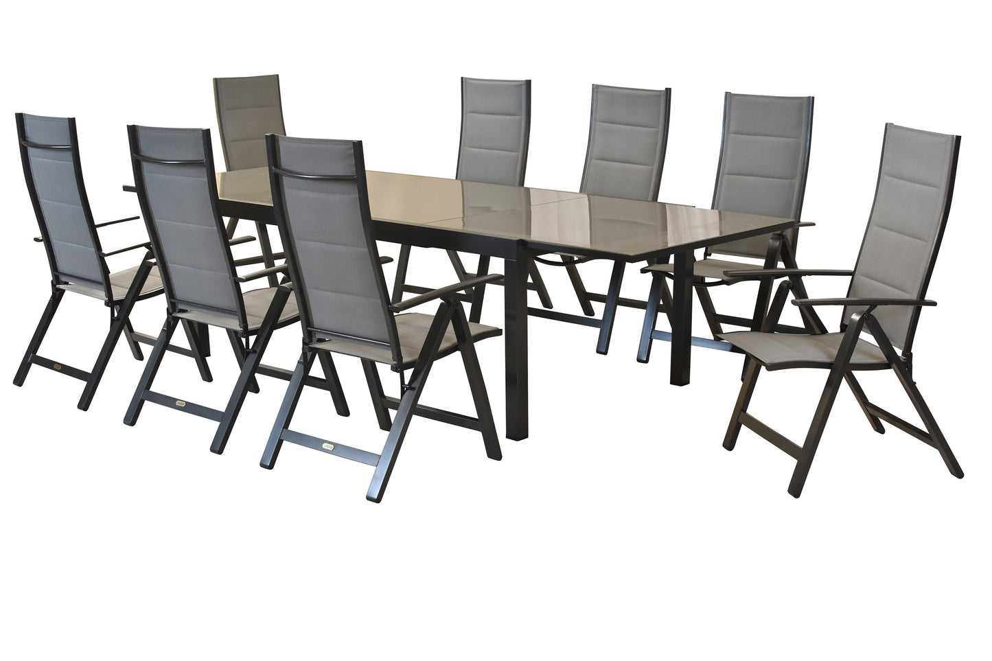 9tlg. Florenz Set
Aluminium/Textil