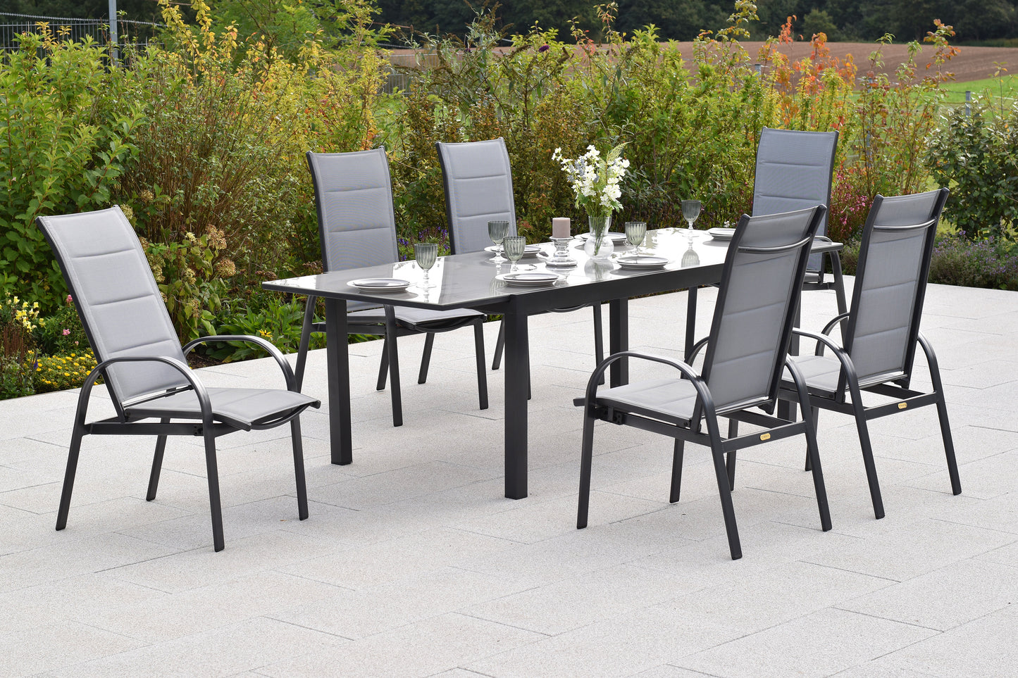 7tlg. Marini Set
Aluminium/Textil