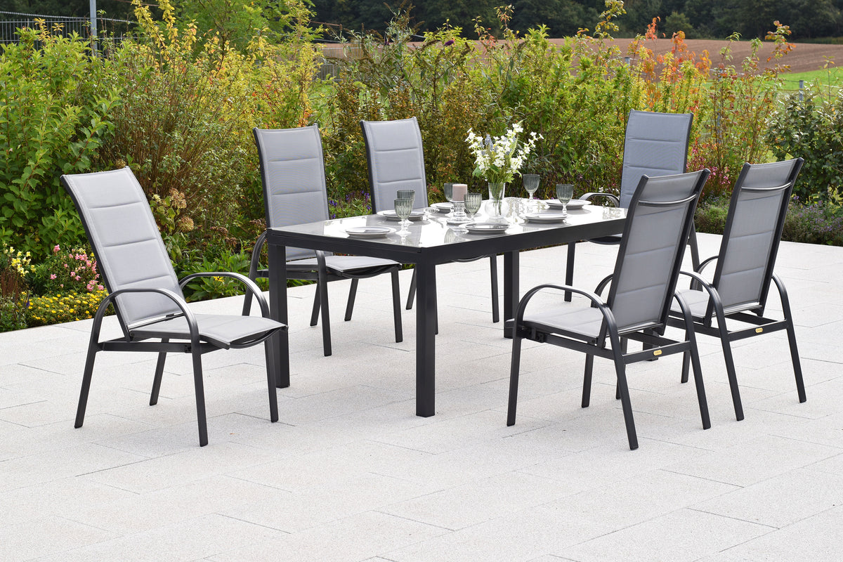 7tlg. Marini Set
Aluminium/Textil