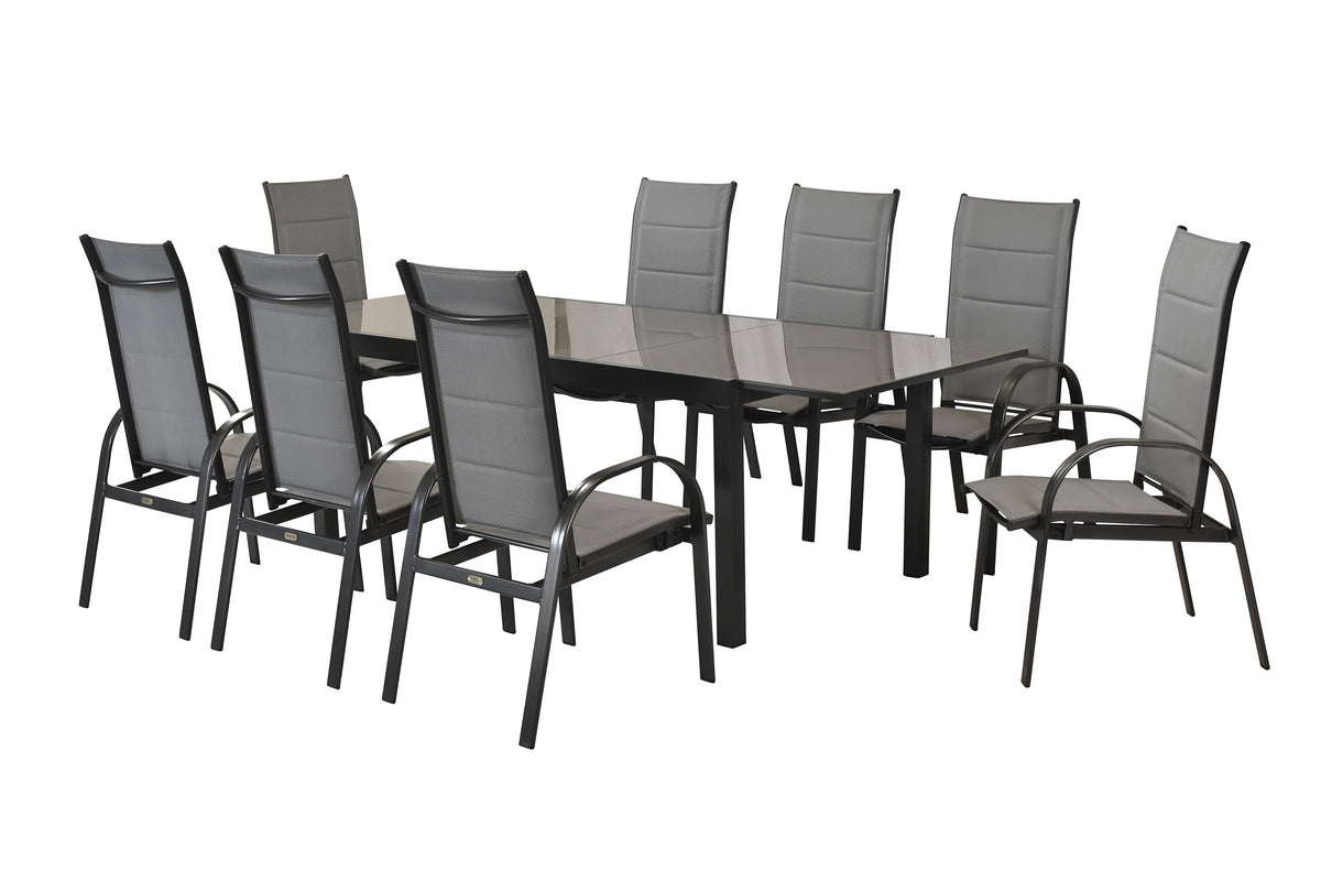 9tlg. Marini Set
Aluminium/Textil