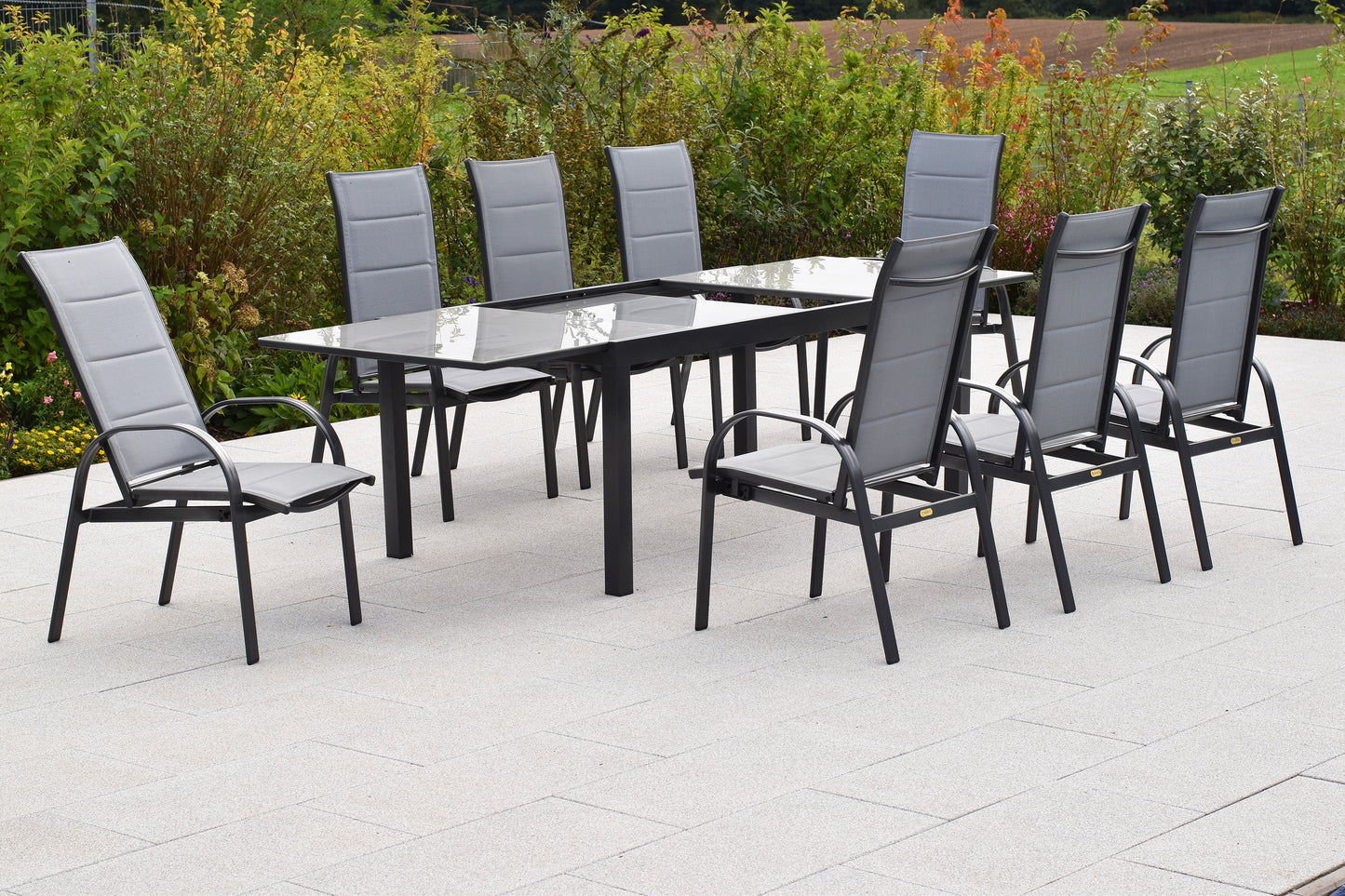 9tlg. Marini Set
Aluminium/Textil