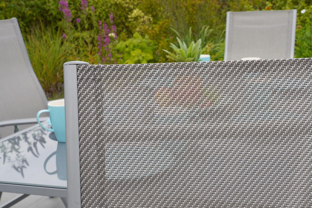 Taviano Set 5tlg.
Aluminium/Textil