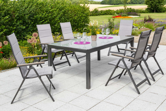 Trivero Set 7tlg.
Aluminium/Textil