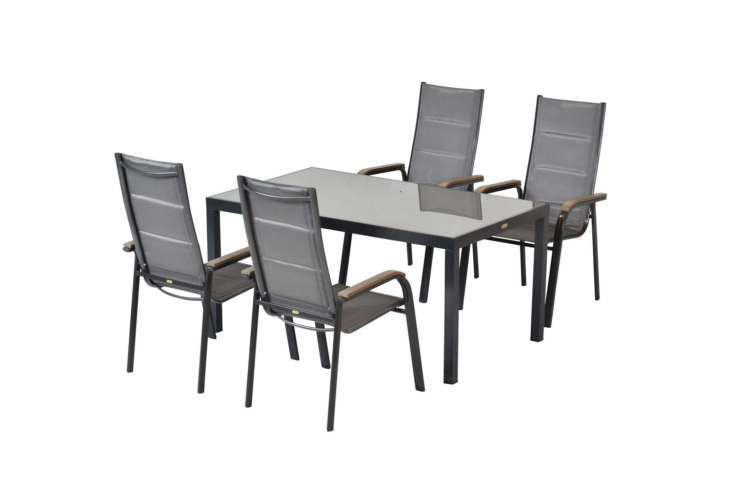 Triviero Set 5tlg.
Aluminium/Textil