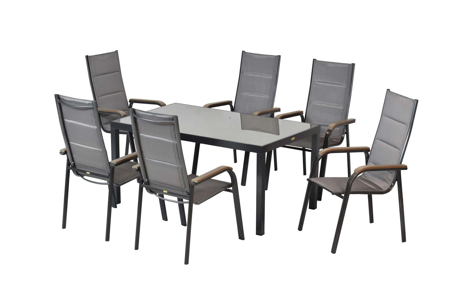 Triviero Set 7tlg.
Aluminium/Textil