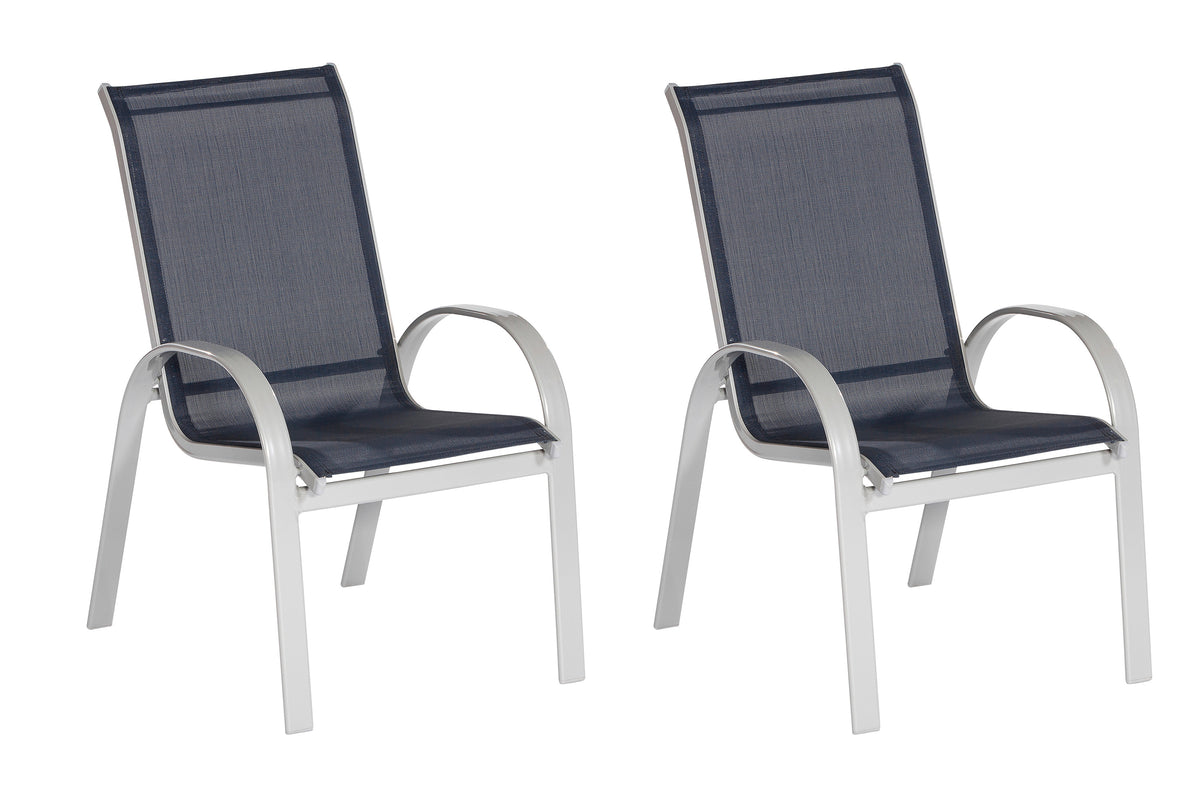 Amalfi Stapelsessel
Aluminium/Textil
