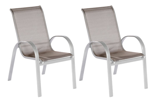 Amalfi Stapelsessel
Aluminium/Textil